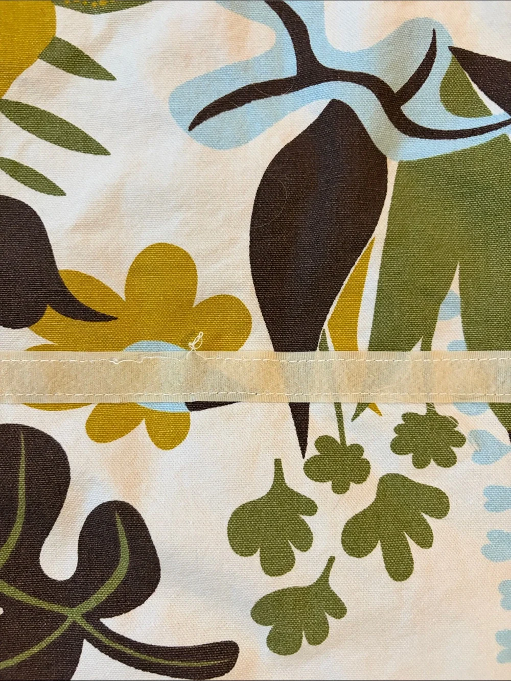 IKEA Poang Footrest Cushion Cover in Autumn Pattern 🍂